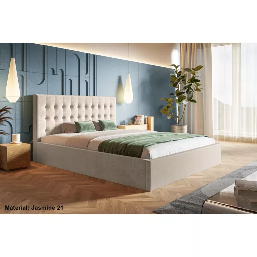 Szolnok ágykeret (keskeny) 200 X 200 fekvőfelület, ágyráccsal és ágyneműtartóval