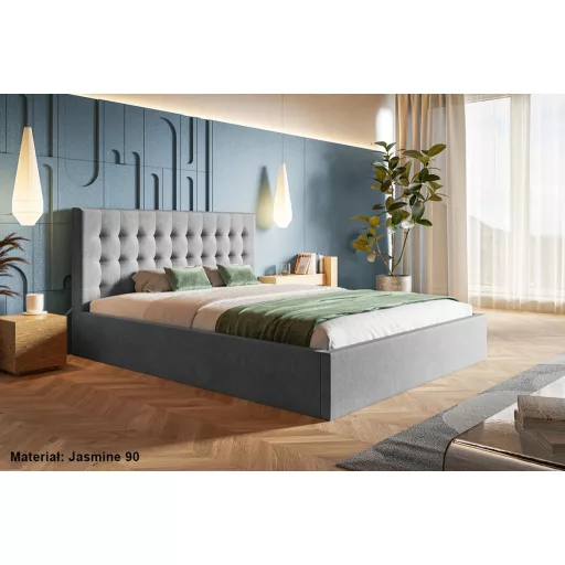 Szolnok ágykeret (keskeny) 200 X 200 fekvőfelület, ágyráccsal és ágyneműtartóval