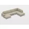 Tatum U-alakú sarokgarnitúra 158 cm X 369 cm X 219 cm - jobbos