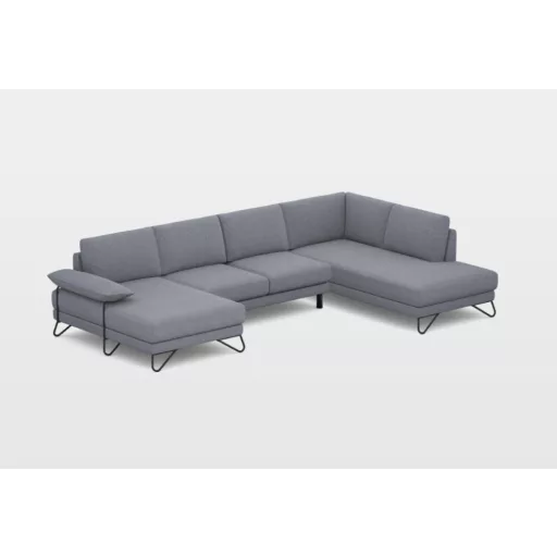 Tatum U-alakú sarokgarnitúra 158 cm X 369 cm X 219 cm - jobbos