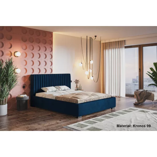 Toscany ágykeret 140 X 200 fekvőfelület, ágyráccsal és ágyneműtartóval
