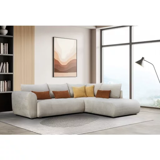 Trezo ágyazható sarokkanapé 291 cm X 234 cm - jobbos