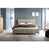   Trivio kárpitozott ágy - 106 cm magas fejvéggel - 160 X 200 fekvőfelület