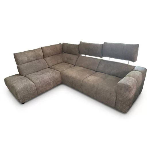 Universe sarok ülőgarnitúra motorosan mélyíthető ülőfelülettel 217 cm X 280 cm - balos - kiállítási kedvezménnyel