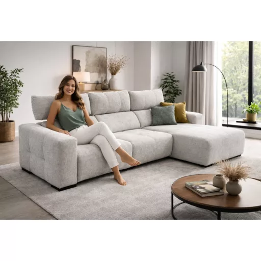 Universe sarok ülőgarnitúra 288 cm X 166 cm - jobbos - két elektromos relax funkcióval