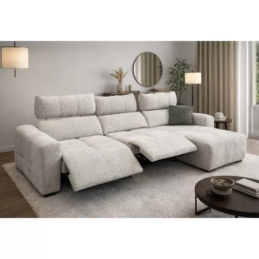 Universe sarok ülőgarnitúra 288 cm X 166 cm - jobbos - két elektromos relax funkcióval