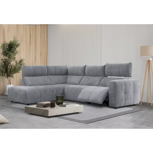Universe sarok ülőgarnitúra 217 cm X 283 cm - balos - két elektromos relax funkcióval