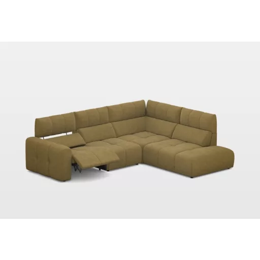 Universe sarok ülőgarnitúra 283 cm X 217 cm - jobbos - elektromos relax funkcióval karfa mellett