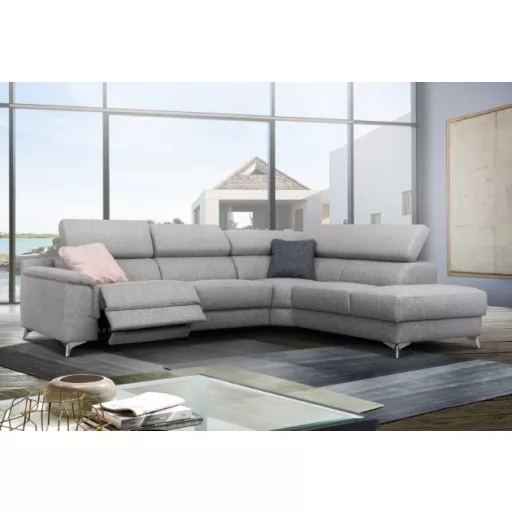Williams elektromos relax sarokgarnitúra 299 cm X 238 cm - jobbos (relax  karfa mellett)