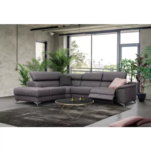 Williams dupla elektromos relax sarokgarnitúra 238 cm X 299 cm - balos