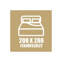 200 X 200 fekvőfelület