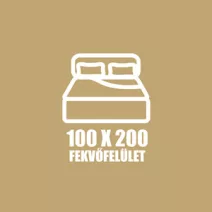 100 X 200 fekvőfelület
