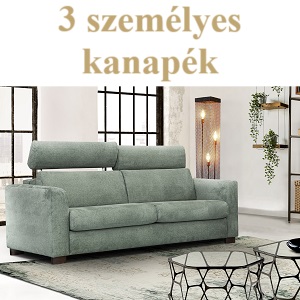 3 személyes kanapék vásárlása