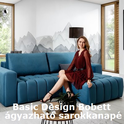Basic Design Bobett ágyazható sarokkanapé bemutató | Video