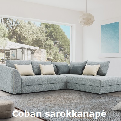 Coban ágyazható sarokkanapé hatalmas fekvőfelülettel | Video