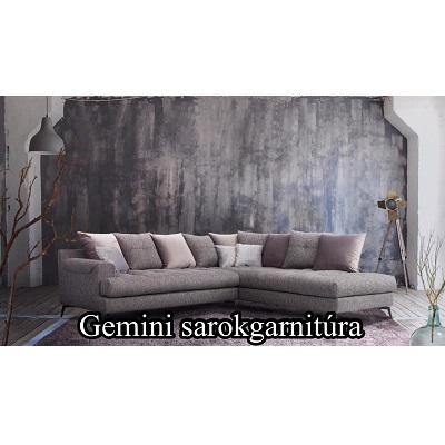Gemini sarokgarnitúra bemutató | Modern sarokgarnitúra levehető hátpárnákkal | Video