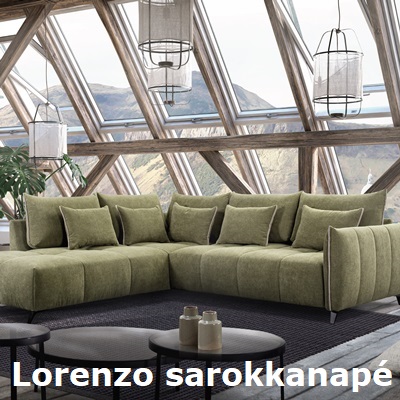 Sarokkanapé klasszikus jegyekkel | Lorenzo | Video
