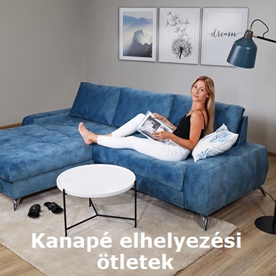 Kanapé elhelyezési ötletek