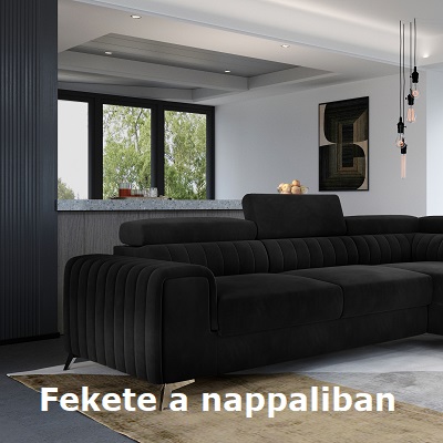 Fekete a nappaliban. 7 ötlet egy divatosan berendezett szobához. 