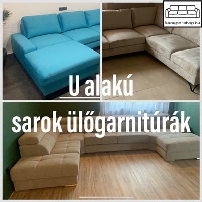 U alakú kanapék | U Form sarok ülőgarnitúrák