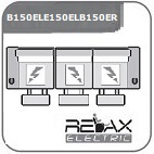 B150ELE150ELB150ER - 3 személyes relax kanapé 2 karral