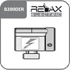 B200DER - 2 személyes kanapé Duo fejtámlával - elektromos relax funkció jobb oldalon 1 karral jobb