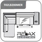 B200MER + T02L / sarok relax funkcióval mono fejtámlával 255 x 200 bal