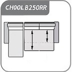 B250RR + CH00L / sarok 170 x 289 bal