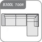 B300L + T00R / sarok 280 x 225 jobb