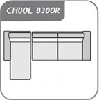 B300R + CH00L / sarok 168 x 273 bal