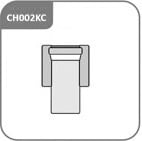 CH002KC - 1 személyes longchair 2 karfával