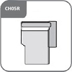 CH05R - fekvőfotel (chaiselounge) 1 karral jobb