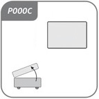 P000C - puff tárolóval