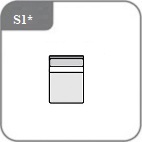 S1 - középső 1 személyes elem