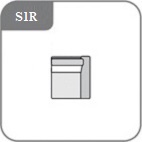 S1R - 1 személyes elem karfa jobb