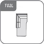 T02L - 2 személyes háttámlás sarokelem (terminál) - bal